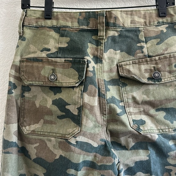 We The Free by Free People Remy Crop Camo Pants - Picture 7 of 9